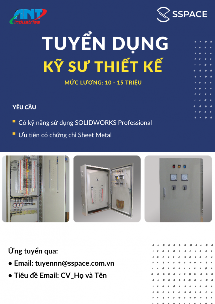 tuyển dụng SOLIDWORKS