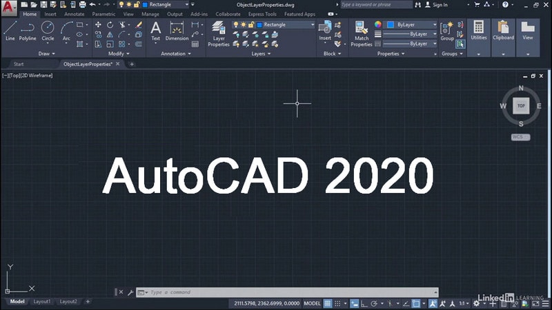 Giao diện AutoCAD