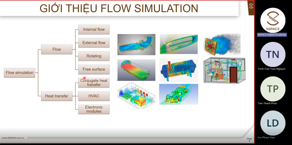 đào tạo flow simulation