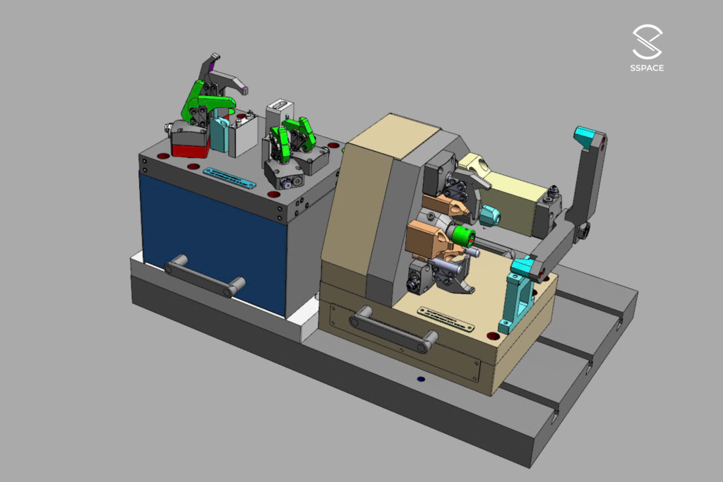 in 3d Đồ gá Jig Fixture