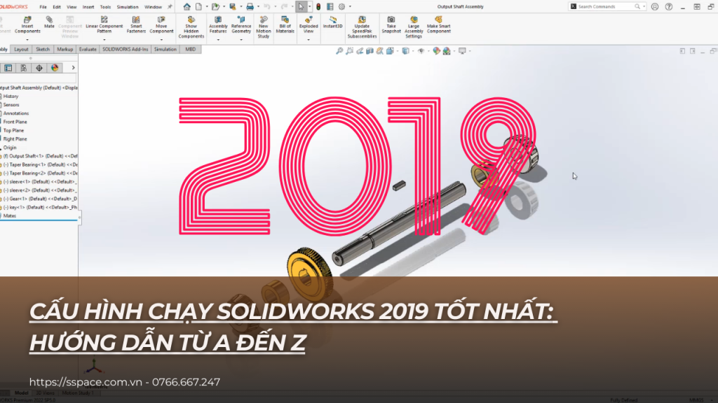 cấu hình chạy solidworks 2019