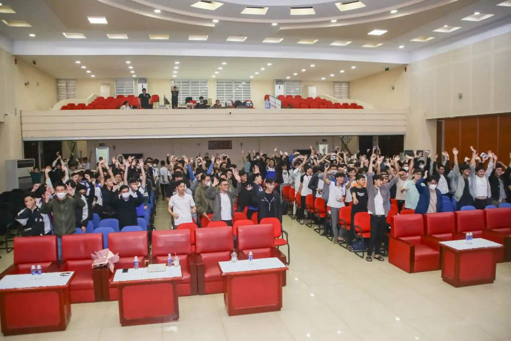 không khí sôi nổi tại hội thảo