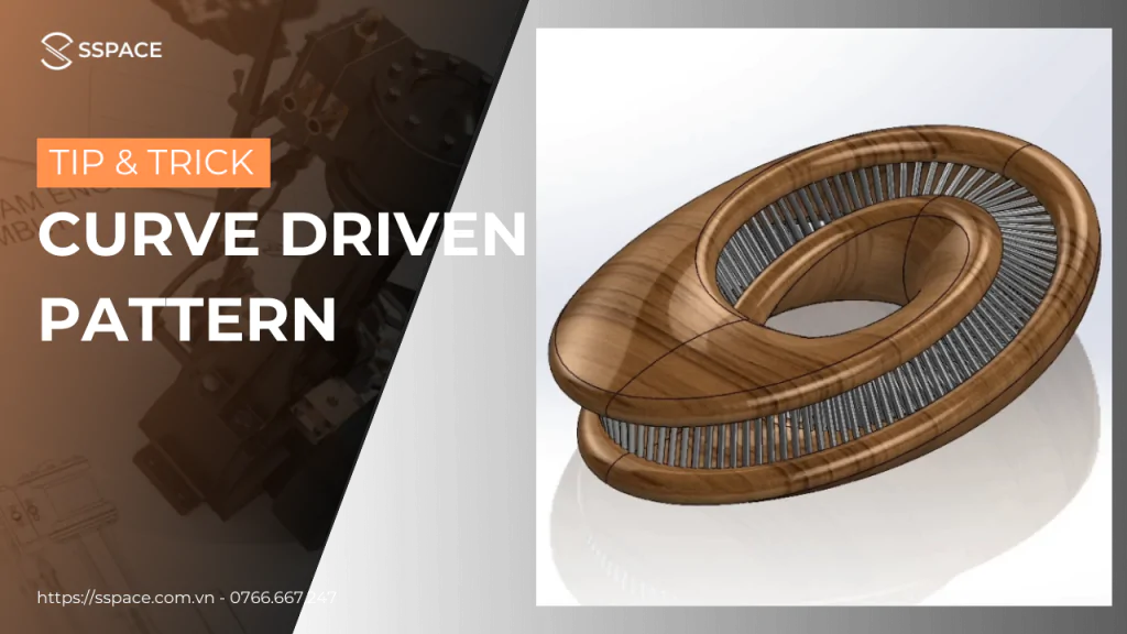 ỨNG DỤNG LỆNH CURVE DRIVEN PATTERN TRONG THIẾT KẾ SẢN PHẨM TRANG SỨC
