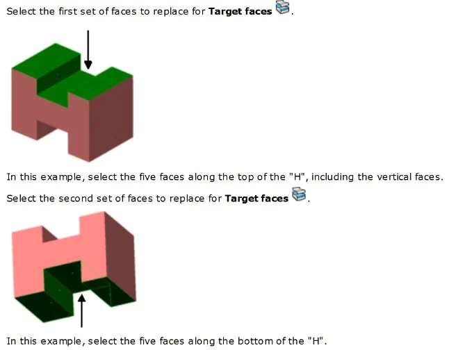 Mô tả Target Faces