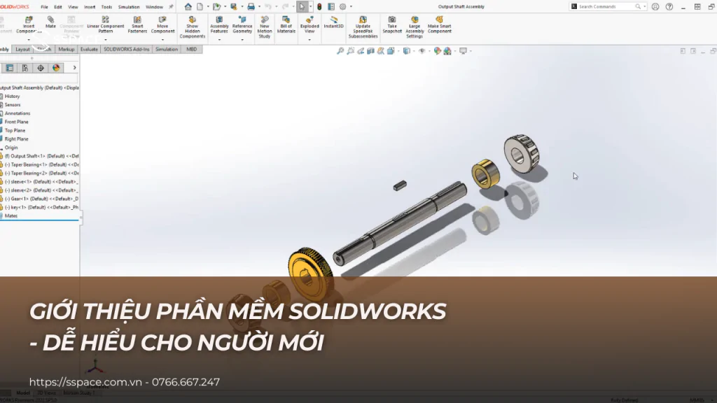 giới thiệu phần mềm solidworks