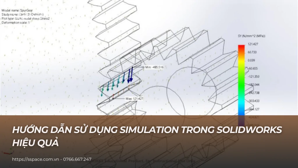 hướng dẫn sử dụng simulation trong solidworks hướng dẫn vẽ solidworks
