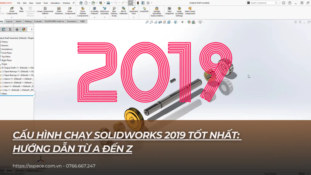 cấu hình chạy solidworks 2019