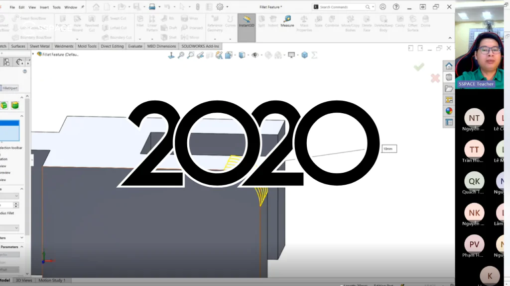 cấu hình solidworks 2020