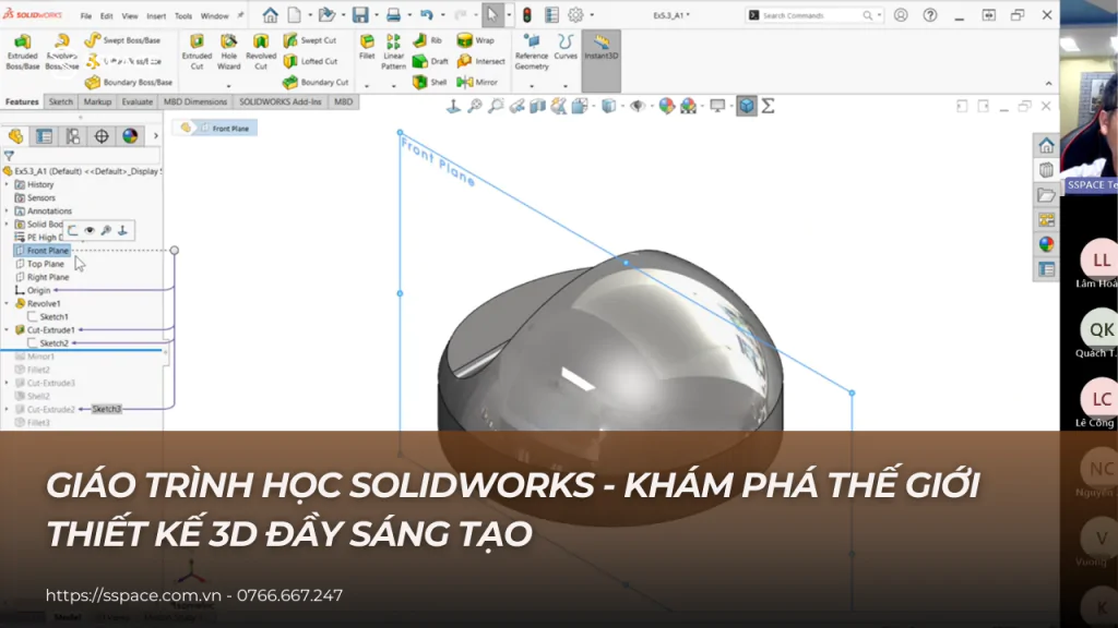 giáo trình học solidworks