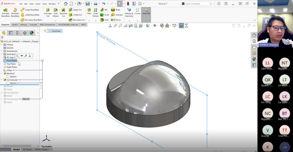 Giáo trình học solidworks