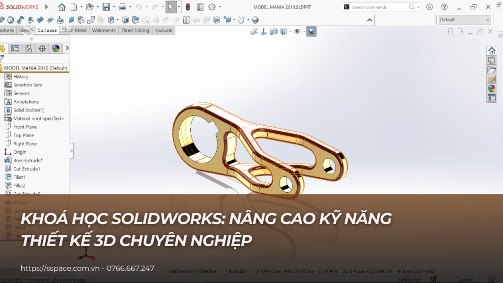 khoá học solidworks