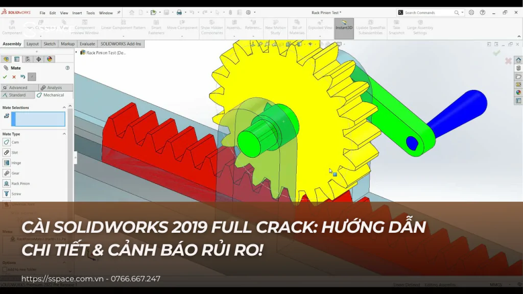cài solidwork 2019 full crack