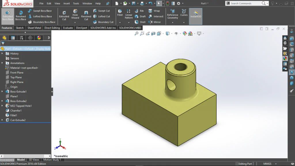 thiết kế solidworks