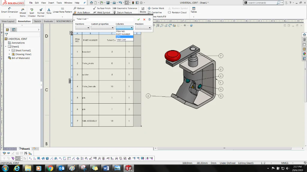 Thư viện thiết kế Design Library trong Task Pane của SOLIDWORKS