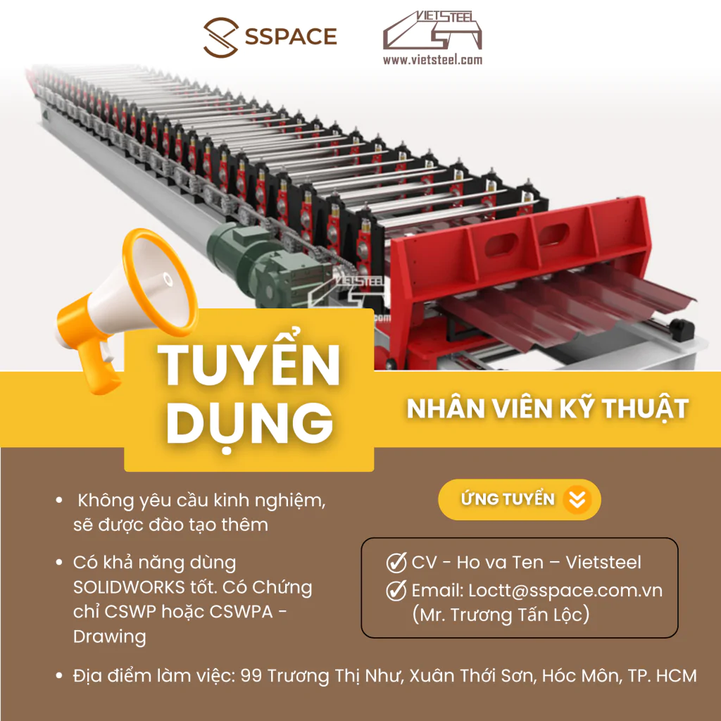 vietsteel tuyển dụng
