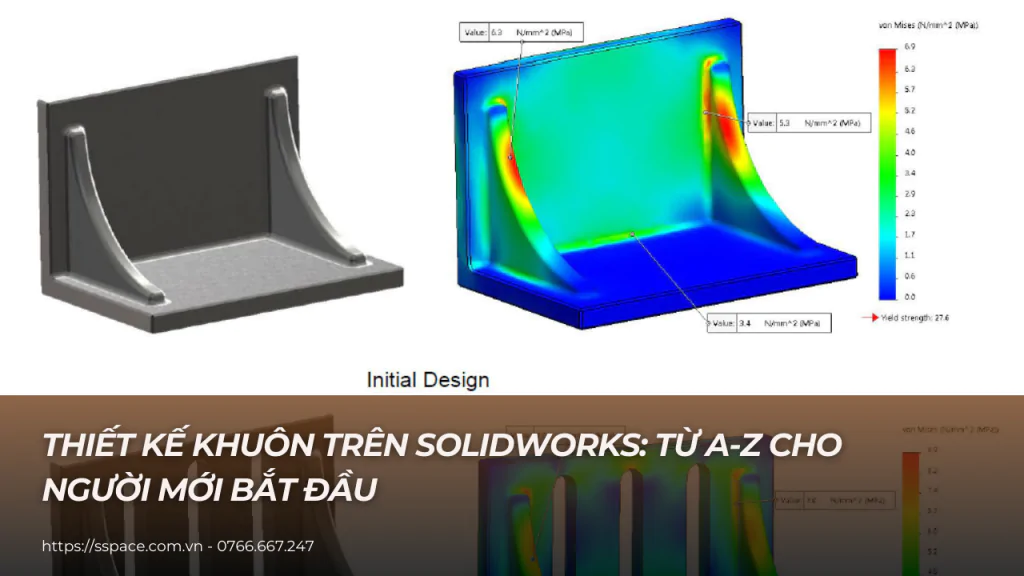 thiết kế khuôn trên solidwork